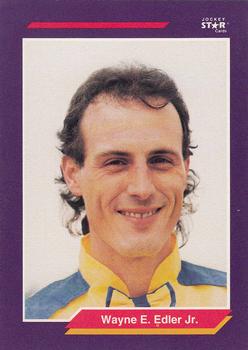 1992 Jockey Star #74 Wayne Edler Jr. Front
